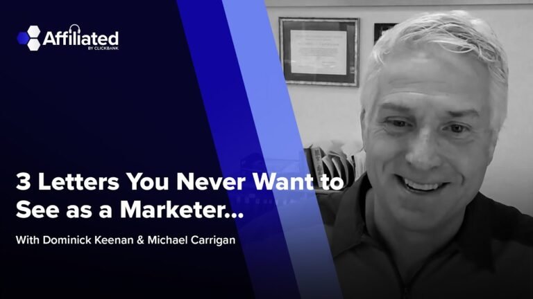 3 Letters You Never Want to See as a Marketer…ft. Michael Carrigan