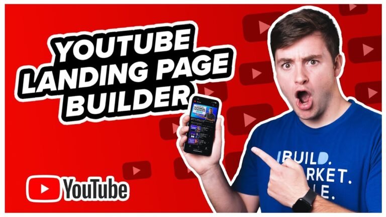 How to Build the BEST Landing Page! YouTube Affiliate Marketing 2023