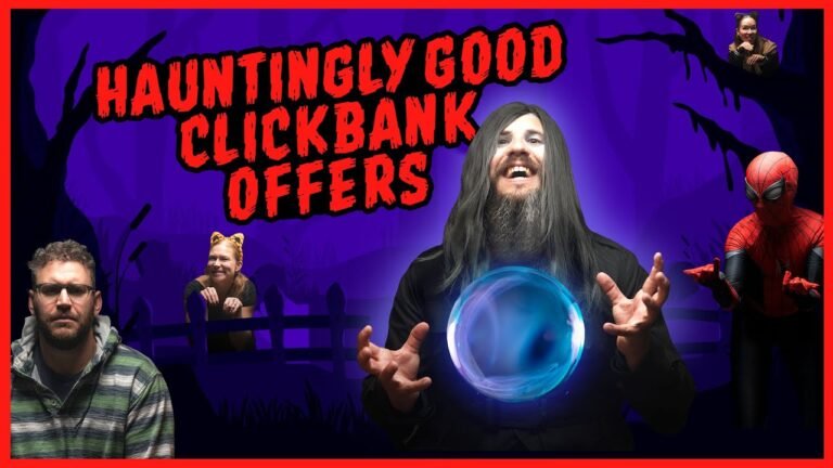Best ClickBank Offers with SPOOKY GOOD Performance!