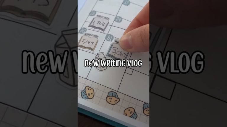 Another writing vlog 💕 #writingchallenge #amwriting #writingcommunity