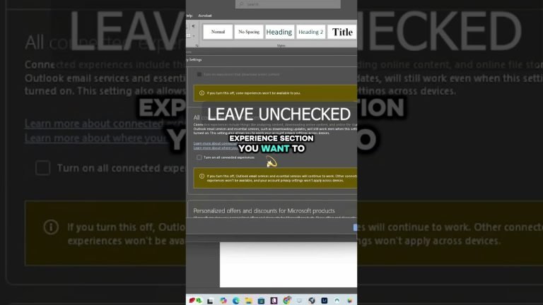 How to stop Microsoft Word from using your work to train AI #writingcommunity #writingabook