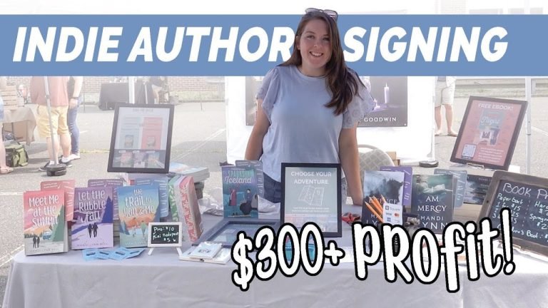 My Secret to a Successful Book Signing Event! – Author Vlog