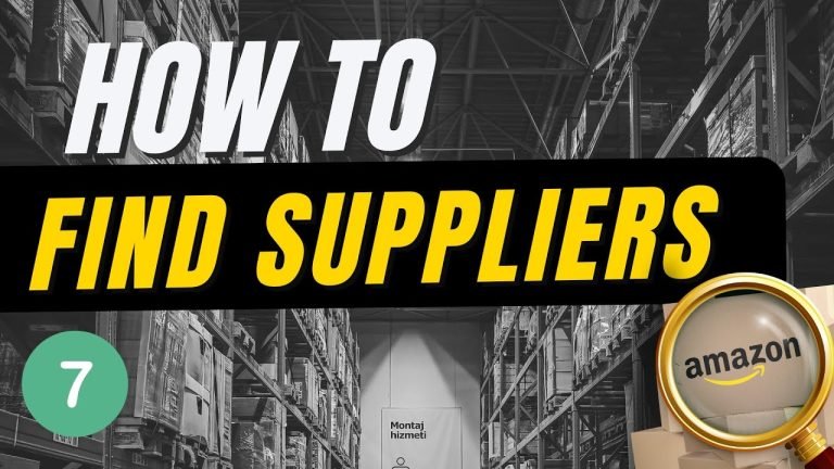 How To Sell On Amazon: Find Suppliers (7/21)