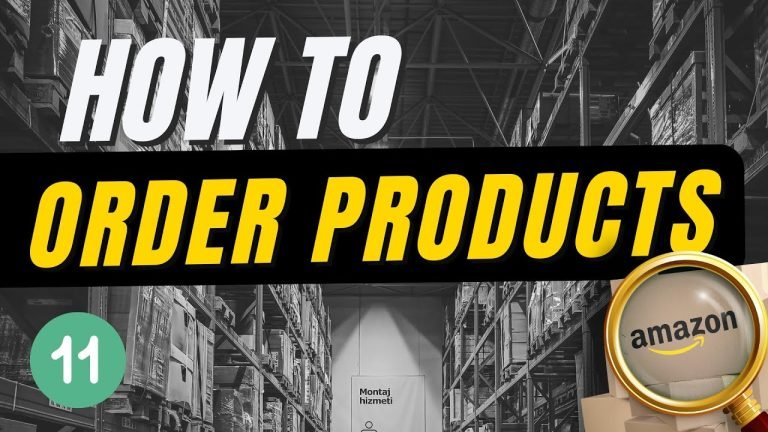How To Sell On Amazon: Place Order & Setup Shipping (11/21)