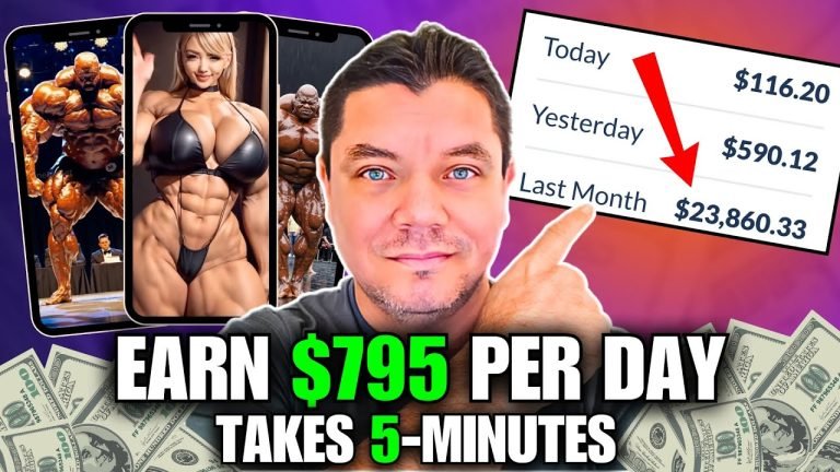 How to Make Money Online Creating AI Animated Fitness Videos (For Free)