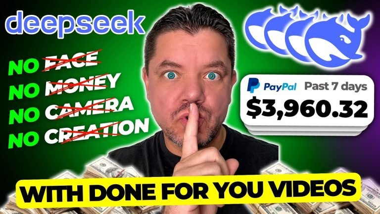 The EASIEST Way to Start Faceless Digital Marketing Using DeepSeek AI