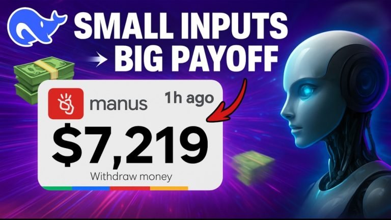 Manus AI: The Secret to Making $10,000/Month with AI Videos (EASY!)