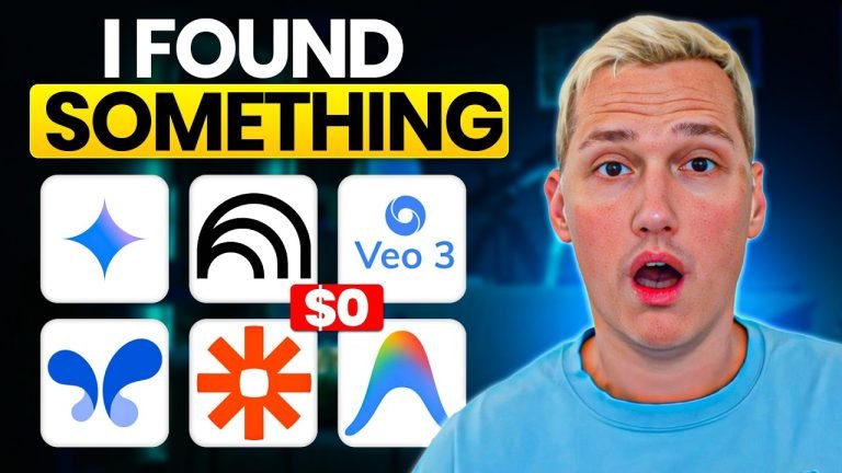 Google’s 30+ FREE AI Tools WIPED OUT $1,000/Month Subscriptions 💀 (Software Companies Are Terrified)