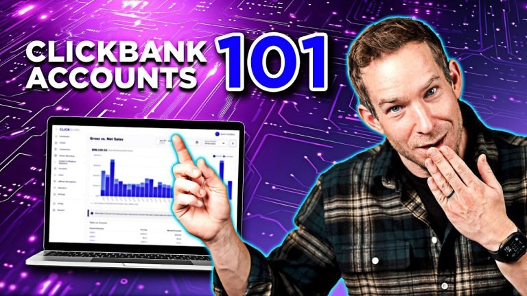 How do ClickBank Accounts Work? – Explanation and Demo
