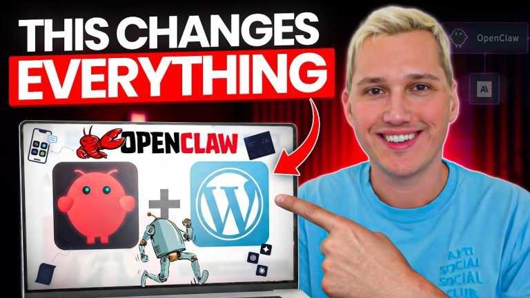 OpenClaw + WordPress DESTROYS $2,000/Month Marketing Agencies 😱 (Your Site Runs Itself 24/7)