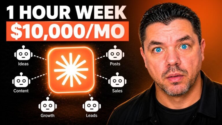 I Asked Claude to Build Me a 1-Hour-a-Week Side Hustle