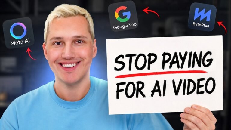 This FREE Tool Just REPLACED Paid Video AI (Meta + Google + BytePlus)