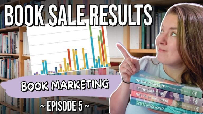 Did Changing My Book Marketing Strategy Improve Book Sales? – BOOK MARKETING ESP 5