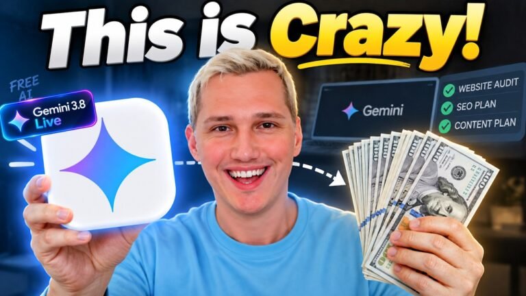 Google Just Dropped Gemini 3.8 Live (A NEW Way to Make Money With AI?)
